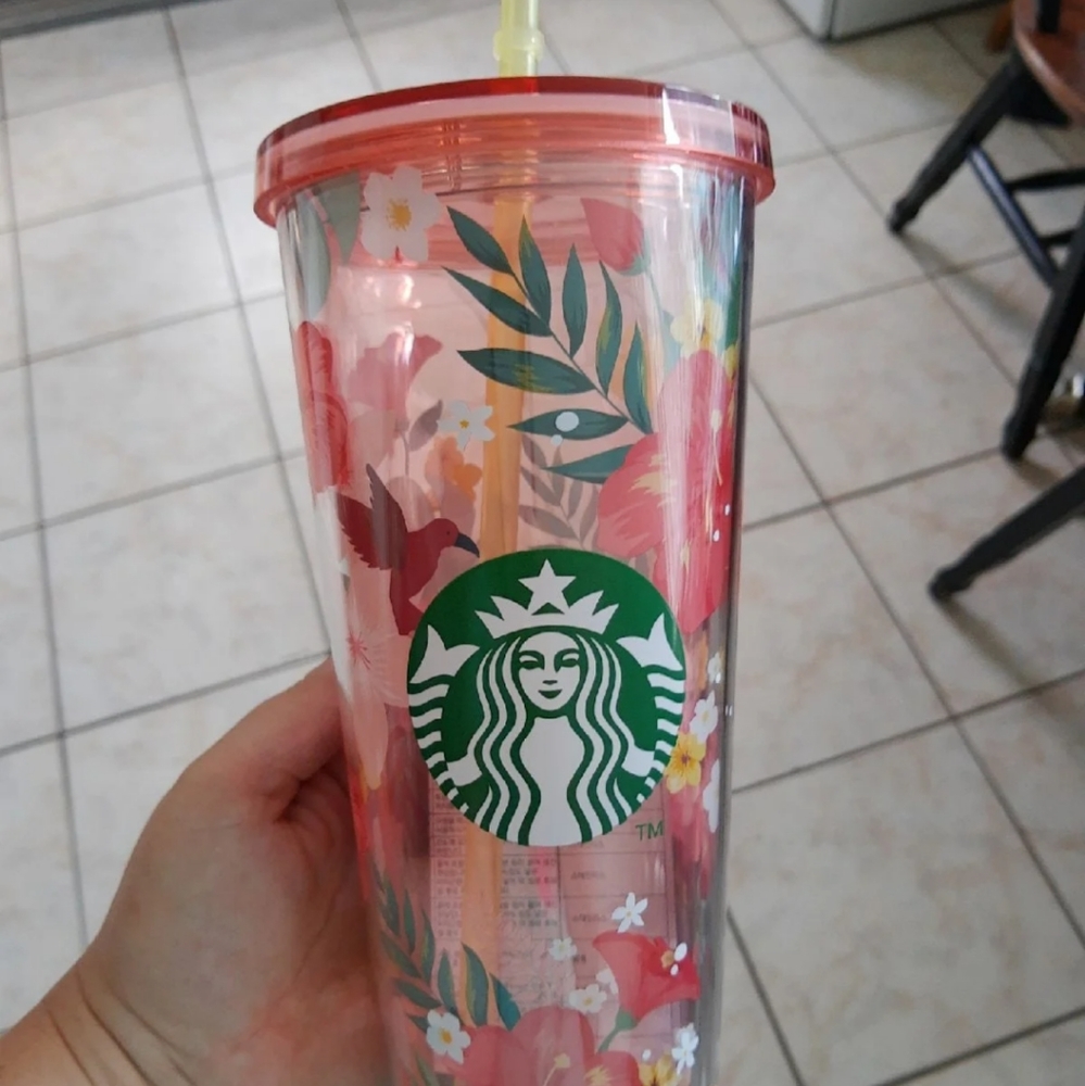 Starbucks summer floral not available in USA
